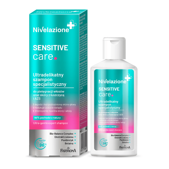 Nivelazione Sensitive Care - Успокояващ шампоан при псориазис, екзема и атопичен дерматит