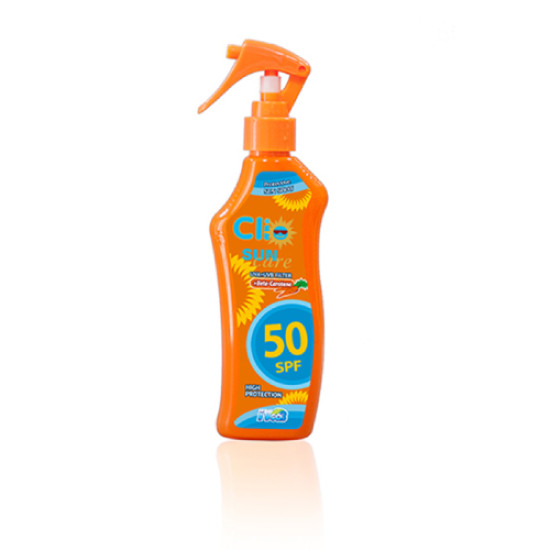 Protective Sun Spray SPF 50 - Слънцезащитен спрей за тяло с Бета-каротин и SPF 50