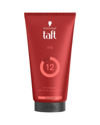 Taft Looks V12 Power Gel - Бързосъхнещ гел за коса за мъже със супер силна фиксация