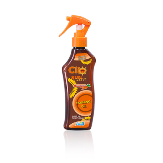 Tanning Oil Spray + Beta Carotene - Олио-спрей за тяло с бета каротин за интензивен тен