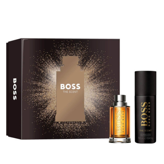 Hugo Boss The Scent EDT 50ml + Deodorant Spray 150ml For Men