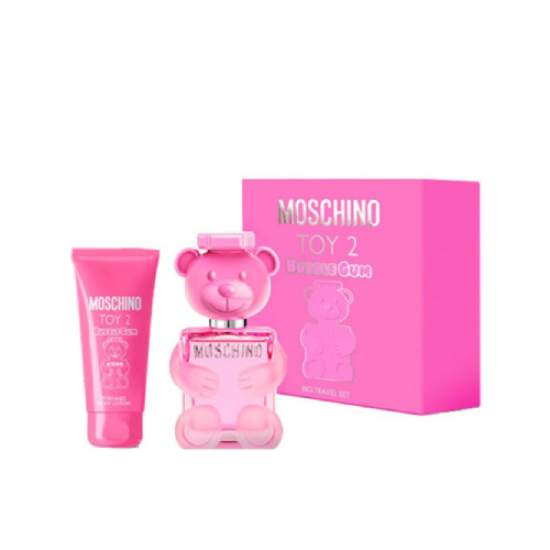 Moschino Toy 2 Bubble Gum 100ml EDT + 100ml Body Lotion For Women 